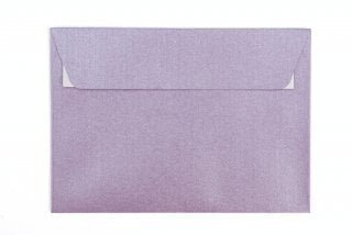 Envelopes DIN C6 self-adhesive, Pearl Purple