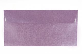 DIN Long Self-Adhesive Envelopes, Mother-of-Pearl Purple