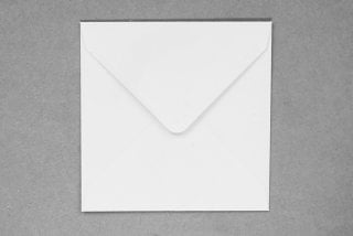 Square Envelopes 130x130 mm, White
