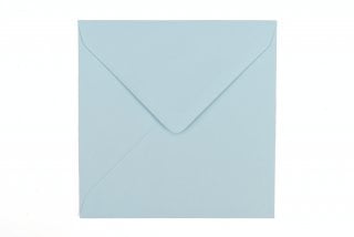 Square Envelopes 130x130 mm, Light Blue