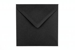 Envelopes Square 130x130 mm, Black