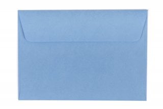 Envelopes DIN C6 self-adhesive, Blue