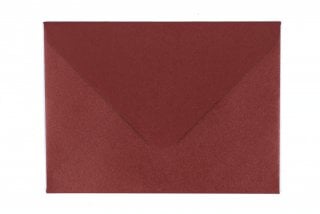 Envelopes DIN C7, Pearl Red