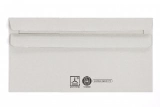 DIN long envelopes, Recycled Grey