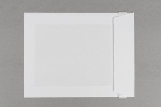 Envelopes 185x240mm, White with cardboard backing