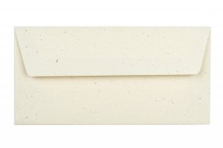 Envelopes DIN long peel-and-seal, Terra Vanilla lined