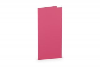 Folding Cards DIN Long, Pink