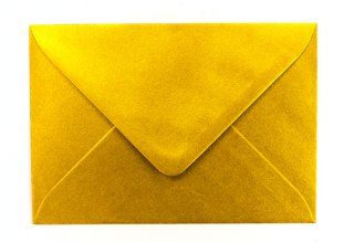 DIN B6 Envelopes, Gold