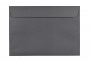 DIN C5 Self-Adhesive Envelopes, Dark Grey Print