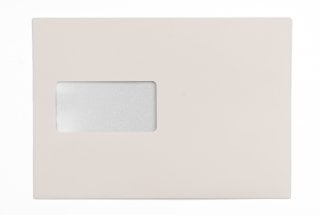 Envelopes DIN C5 Self-Adhesive with Window, Cream Print