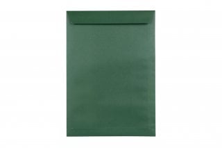 Envelopes DIN C4 Self-Adhesive, Dark Green Print