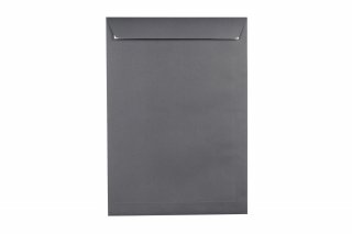 DIN C4 self-adhesive envelopes, Dark grey