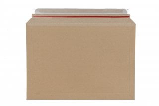 DIN C4 Book Packaging, Self-Adhesive, Cardboard
