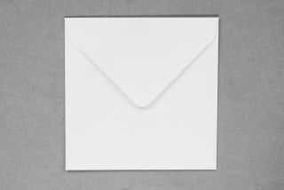 Square Envelopes 110x110 mm, White