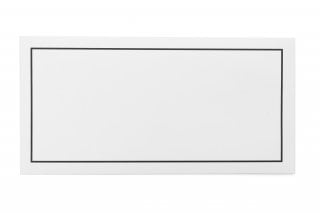 DIN Long self-adhesive envelopes, mourning border