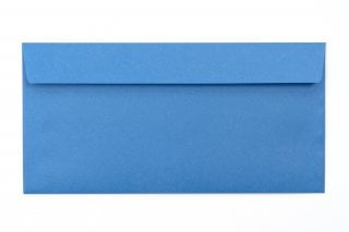 DIN Long self-adhesive Envelopes, Blue Print