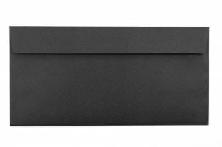 DIN Long Self-Adhesive Envelopes, Black Print