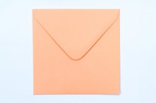 Square Envelopes 110x110 mm, Salmon