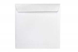 Square envelopes 170x170 mm, white
