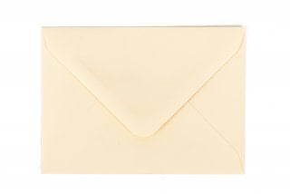 Envelopes 65x94mm, Cream