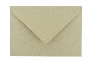 DIN C6 Envelopes, Grass Paper