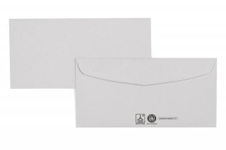 DIN Long+ Envelopes, Recycled Grey