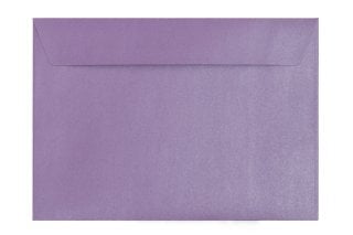 DIN C5 Self-Adhesive Envelopes, Pearl Purple