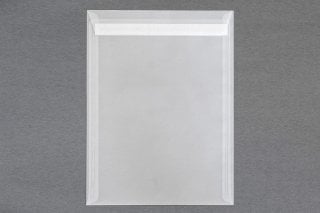 Envelopes DIN C4 adhesive, transparent