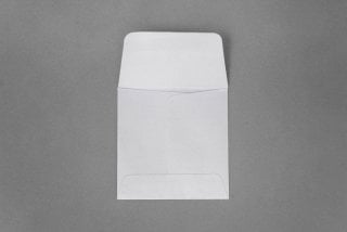 Envelopes, square, 60x60 mm, white