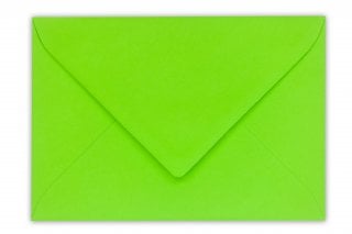 DIN C6 Envelopes, Light Green
