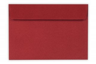 DIN C6 self-adhesive envelopes, Dark Red