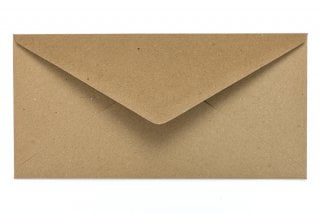 Envelopes DIN long, Kraft paper
