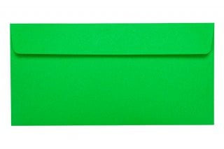 DIN Long Self-Adhesive Envelopes, Green