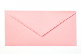 DIN Long Envelopes, Pink