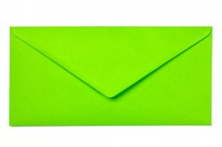 DIN long Envelopes, Light Green