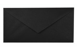 DIN long Envelopes, Black