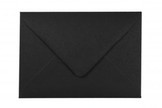 DIN C6 Envelopes, Black