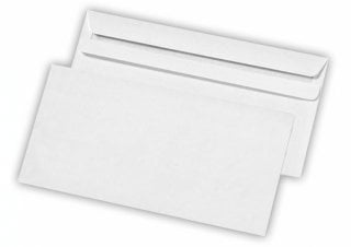 Envelopes DIN long, White