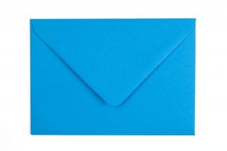 DIN C6 Envelopes, Blue
