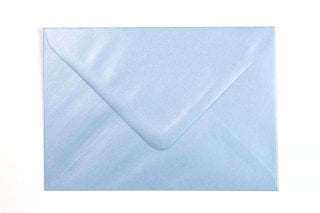 Envelopes DIN C6, Pearl Light Blue