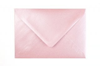 DIN C6 Envelopes, Mother-of-Pearl Pink
