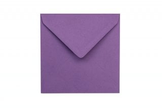 Square Envelopes 130x130 mm, Purple