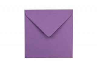 Square Envelopes 155x155 mm, Purple