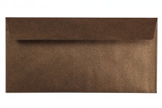 DIN Long Self-Adhesive Envelopes, Bronze