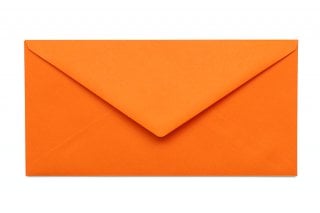 Envelopes DIN long, Orange