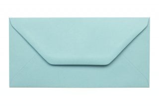 DIN long envelopes, Pastel Blue