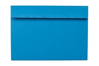 Envelopes DIN C5 adhesive, blue