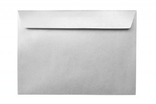 DIN C5 Self-Adhesive Envelopes, Silver