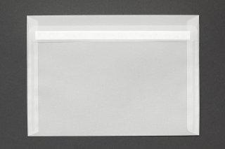 DIN C5 Self-adhesive Envelopes, Transparent