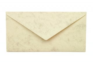 DIN long envelopes, Marbled Cream